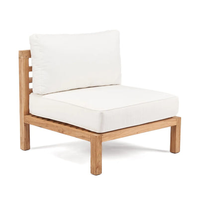 Bazar Bizar Der Moyo Modular Einzelsitz – Outdoor – Natur Weiß