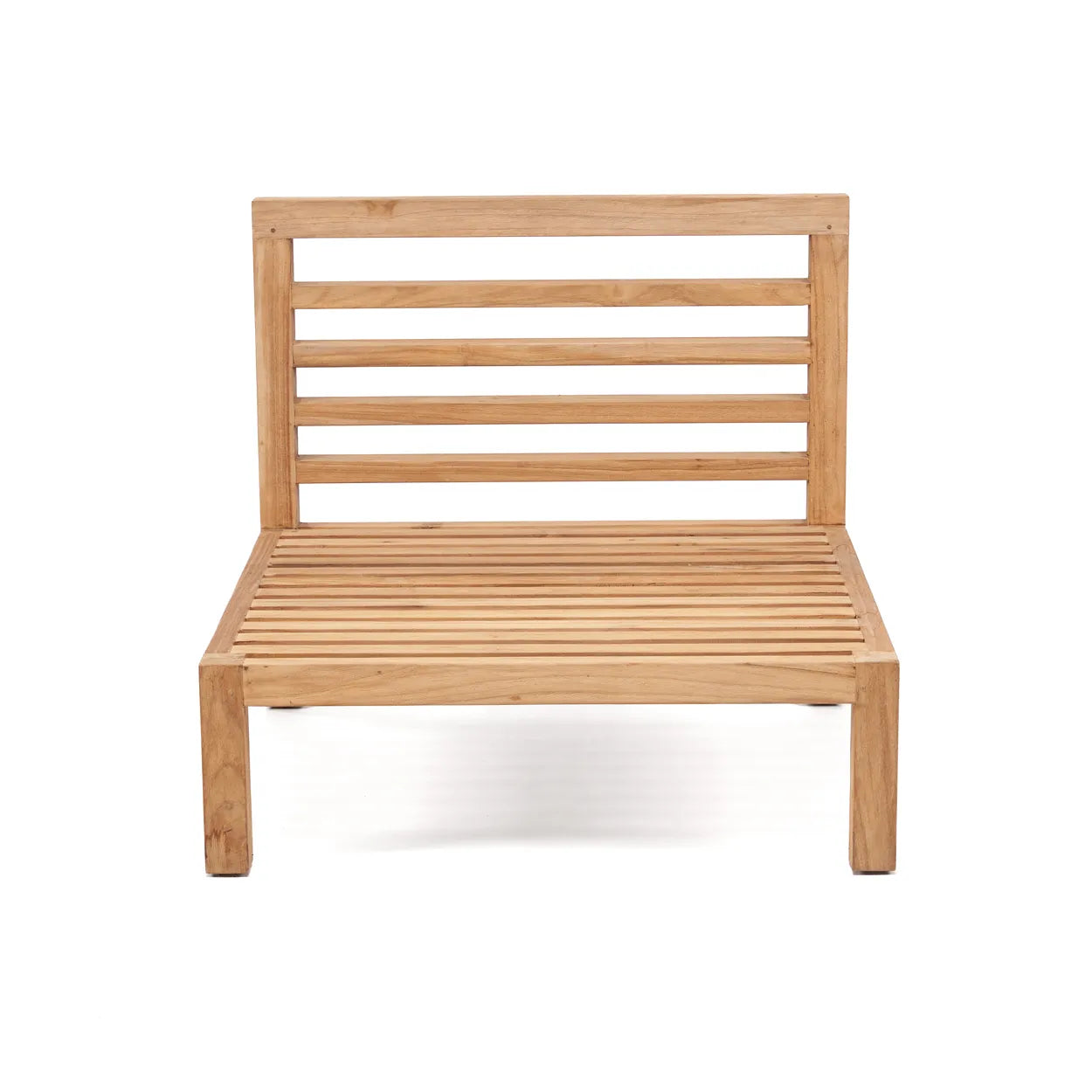 Bazar Bizar Der Moyo Modular Einzelsitz – Outdoor – Natur Weiß