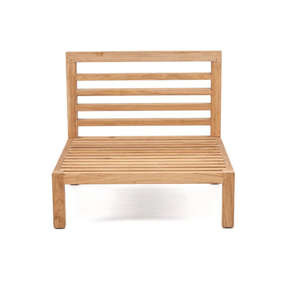 Bazar Bizar Der Moyo Modular Einzelsitz – Outdoor – Natur Weiß