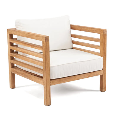 Bazar Bizar Der Moyo Modular Einzelsitz – Outdoor – Natur Weiß