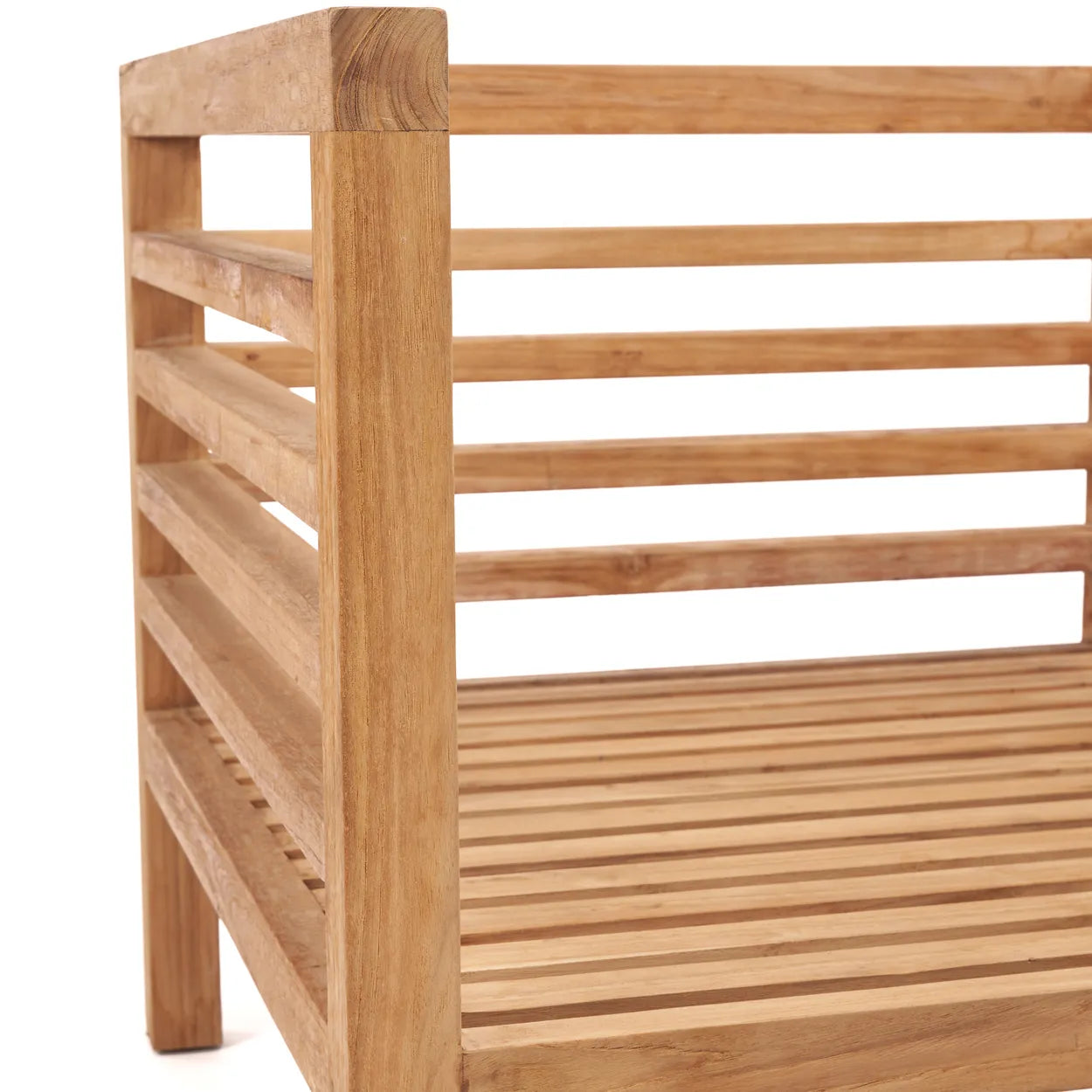 Bazar Bizar Der Moyo Modular Einzelsitz – Outdoor – Natur Weiß