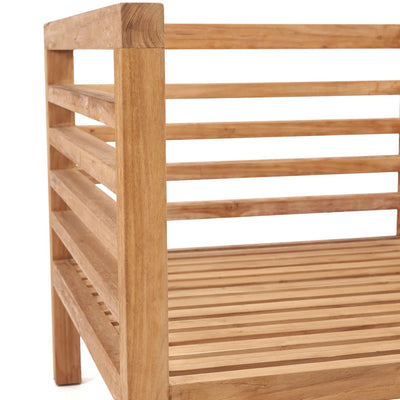 Bazar Bizar Der Moyo Modular Einzelsitz – Outdoor – Natur Weiß