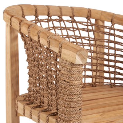 Bazar Bizar Der Tugu Esszimmerstuhl – Naturel – Outdoor