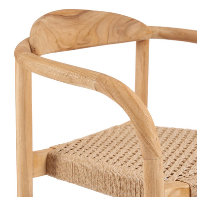Bazar Bizar Der Amaya Esszimmerstuhl – Naturel – Outdoor