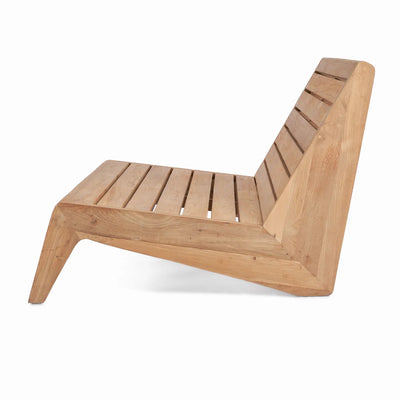 Bazar Bizar Das Lazy Zwei-Sitzer Sofa – Outdoor – Natur Weiß