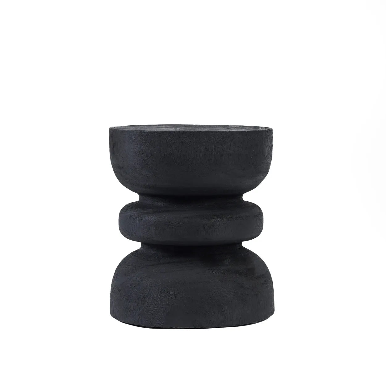 Bazar Bizar The Cincin Hocker – Schwarz – Suarholz