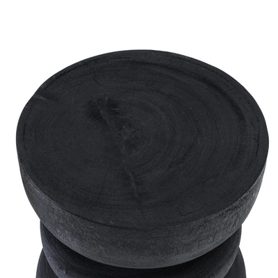 Bazar Bizar The Cincin Hocker – Schwarz – Suarholz
