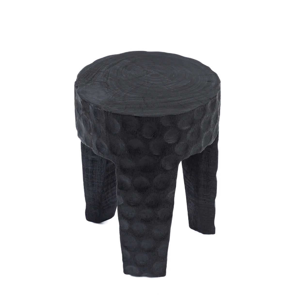 Bazar Bizar The Paramo Hocker – Schwarz – Suarholz