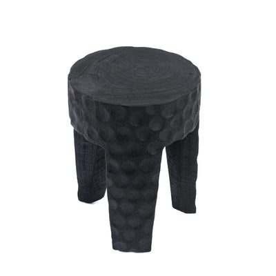 Bazar Bizar The Paramo Hocker – Schwarz – Suarholz