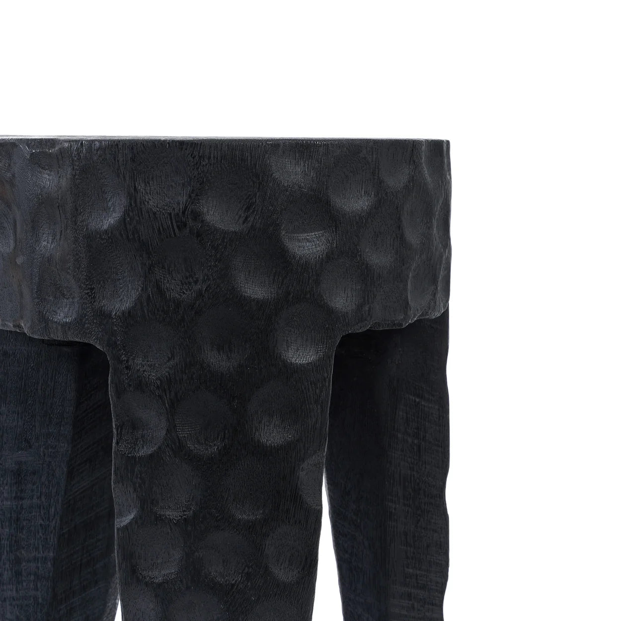 Bazar Bizar The Paramo Hocker – Schwarz – Suarholz