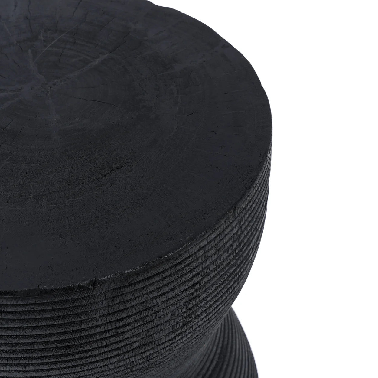Bazar Bizar The Kotoran Hocker – Schwarz – Suarholz