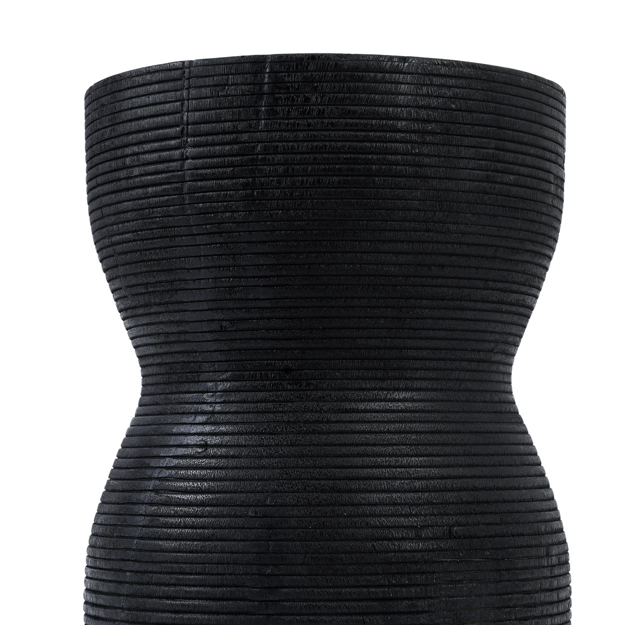 Bazar Bizar The Kotoran Hocker – Schwarz – Suarholz