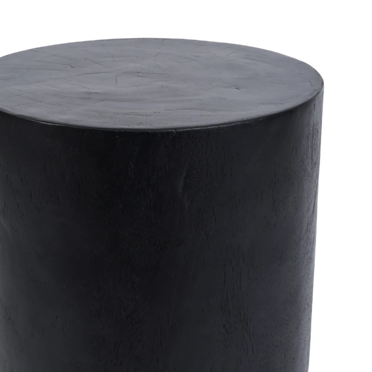 Bazar Bizar The Buntuk Hocker – Schwarz – Suarholz