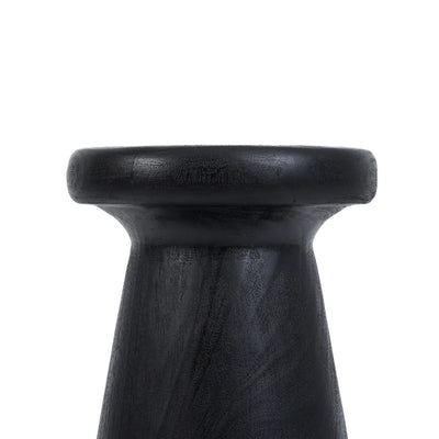 Bazar Bizar The Gagang Hocker – Schwarz – Suarholz