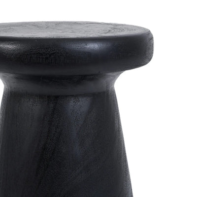 Bazar Bizar The Gagang Hocker – Schwarz – Suarholz