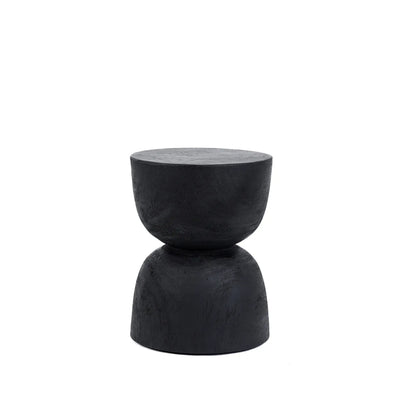Bazar Bizar The Montreal Hocker – Schwarz – Suarholz