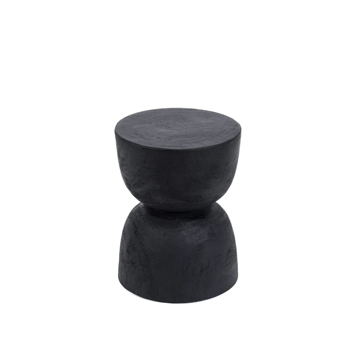 Bazar Bizar The Montreal Hocker – Schwarz – Suarholz