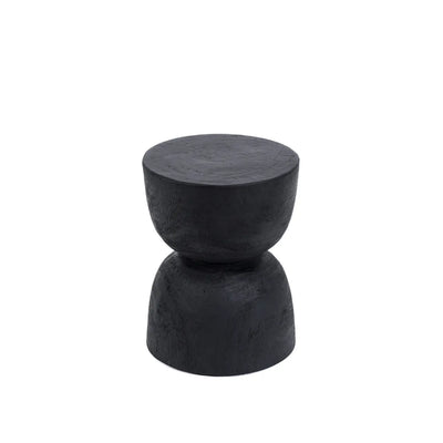Bazar Bizar The Montreal Hocker – Schwarz – Suarholz