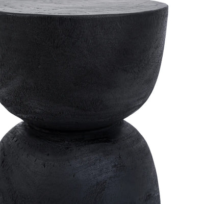 Bazar Bizar The Montreal Hocker – Schwarz – Suarholz
