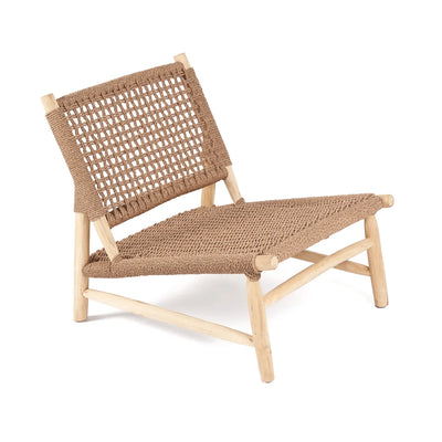 Bazar Bizar Der Island Sisal Einsitzer – Natural Brown
