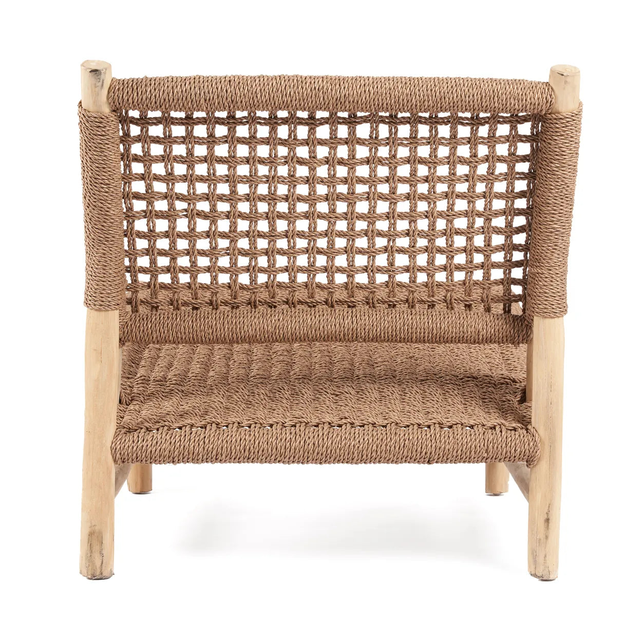 Bazar Bizar Der Island Sisal Einsitzer – Natural Brown