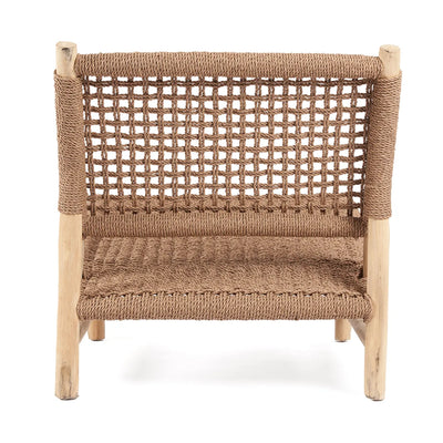 Bazar Bizar Der Island Sisal Einsitzer – Natural Brown