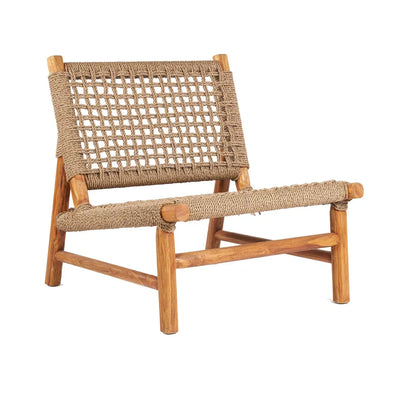 Bazar Bizar Der Ilha Viro Einzelsessel – Outdoor – Naturbraun