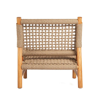 Bazar Bizar Der Ilha Viro Einzelsessel – Outdoor – Naturbraun