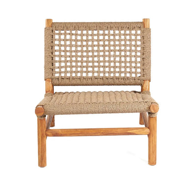 Bazar Bizar Der Ilha Viro Einzelsessel – Outdoor – Naturbraun