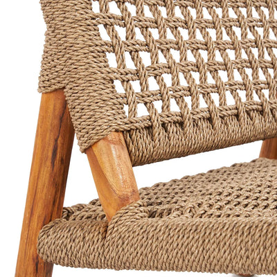 Bazar Bizar Der Ilha Viro Einzelsessel – Outdoor – Naturbraun