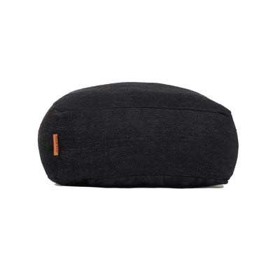 Bazar Bizar The Comfy Pouf – Schwarz – Weiche Baumwolle