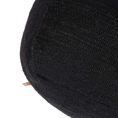 Bazar Bizar The Comfy Pouf – Schwarz – Weiche Baumwolle
