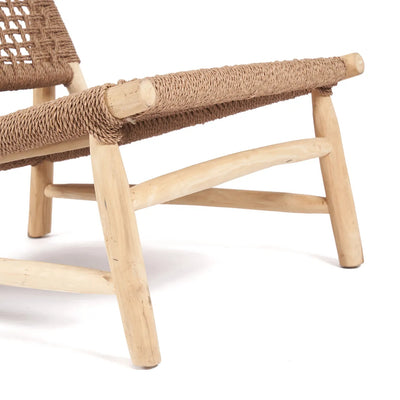 Bazar Bizar Der Island Sisal Einsitzer – Natural Brown