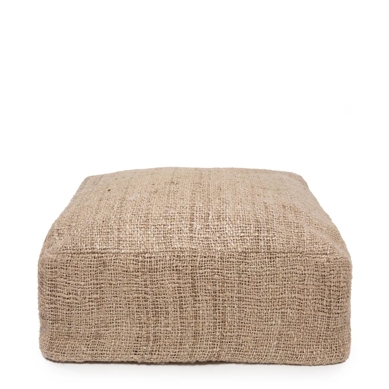 Bazar Bizar Oh My Gee Pouf – Beige – Weiche Baumwolle