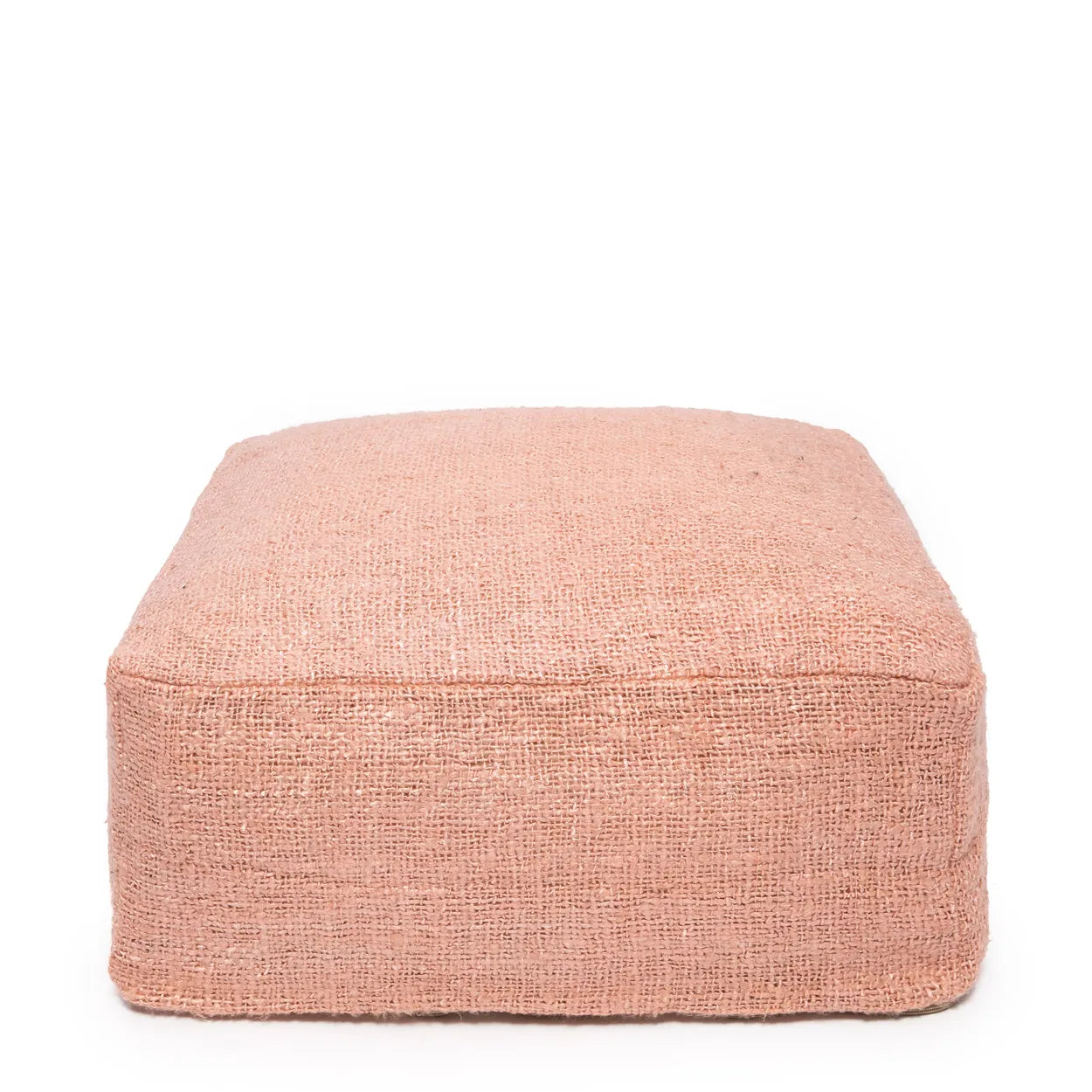 Bazar Bizar The Oh My Gee Pouf – Lachsrosa – Baumwolle