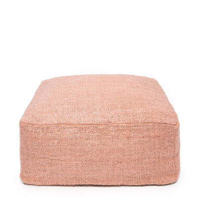 Bazar Bizar The Oh My Gee Pouf – Lachsrosa – Baumwolle