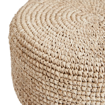 Bazar Bizar Der Raffia Barhocker – Natural