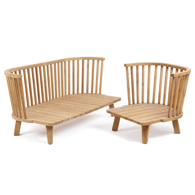 Bazar Bizar Der Malawi Two Seater – Natural Beige