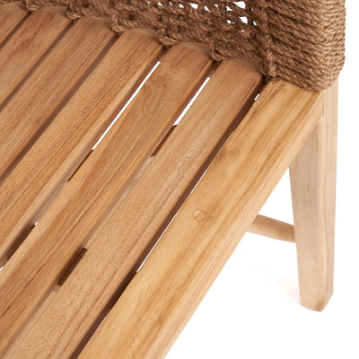 Bazar Bizar Der Tugu Esszimmerstuhl – Naturel – Outdoor
