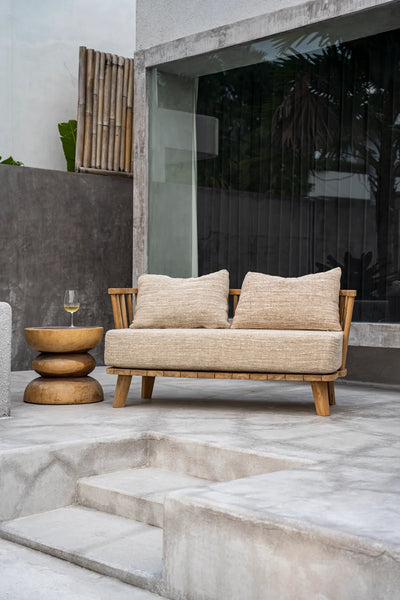 Bazar Bizar Der Malawi Two Seater – Natural Beige