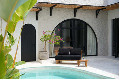 Bazar Bizar Der Malawi Two Seater - Natur Schwarz