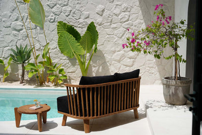 Bazar Bizar Der Malawi Two Seater - Natur Schwarz