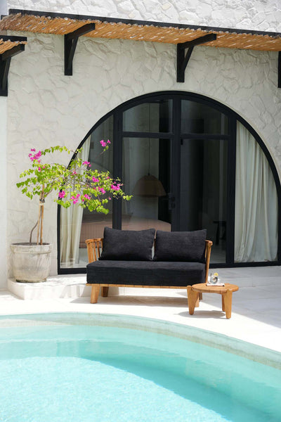 Bazar Bizar Der Malawi Two Seater - Natur Schwarz