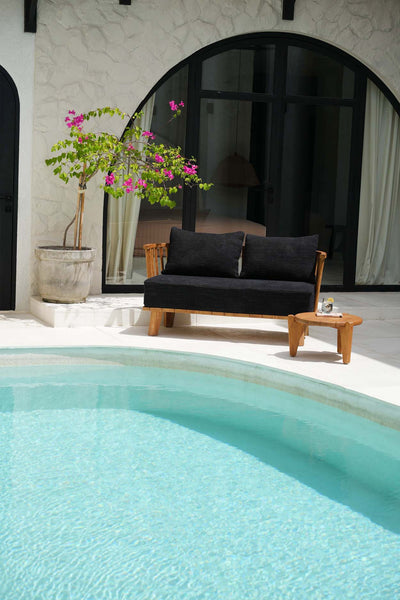 Bazar Bizar Der Malawi Two Seater - Natur Schwarz