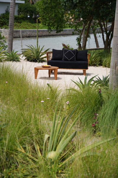 Bazar Bizar Der Malawi Two Seater - Natur Schwarz
