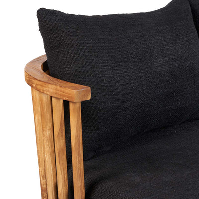 Bazar Bizar Der Malawi Two Seater - Natur Schwarz