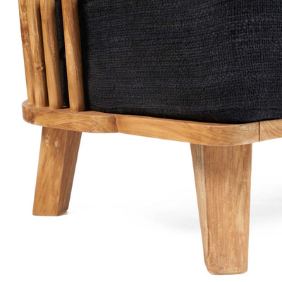 Bazar Bizar Der Malawi Two Seater - Natur Schwarz