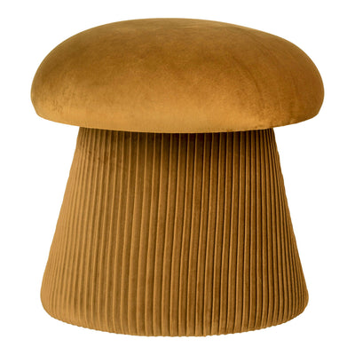 House Nordic Hampton Pouf – Samt, Ocker
