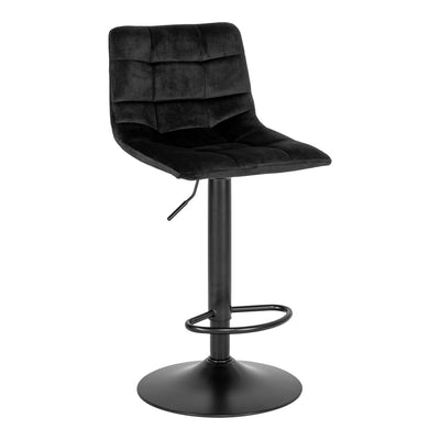 House Nordic Middelfart Bar Chair – Schwarzer Samt (2er Set)