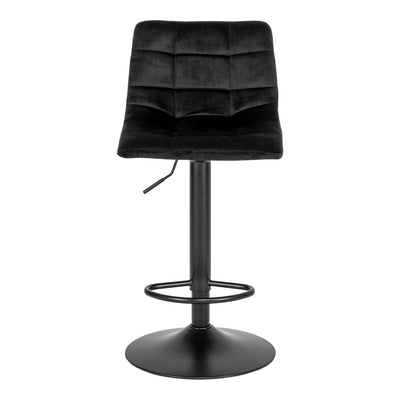House Nordic Middelfart Bar Chair – Schwarzer Samt (2er Set)
